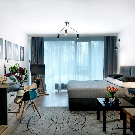 Apartment Easy Rent - Silver 9, Basen & Spa, Centrum Free Parking 24h Check-in Lublin